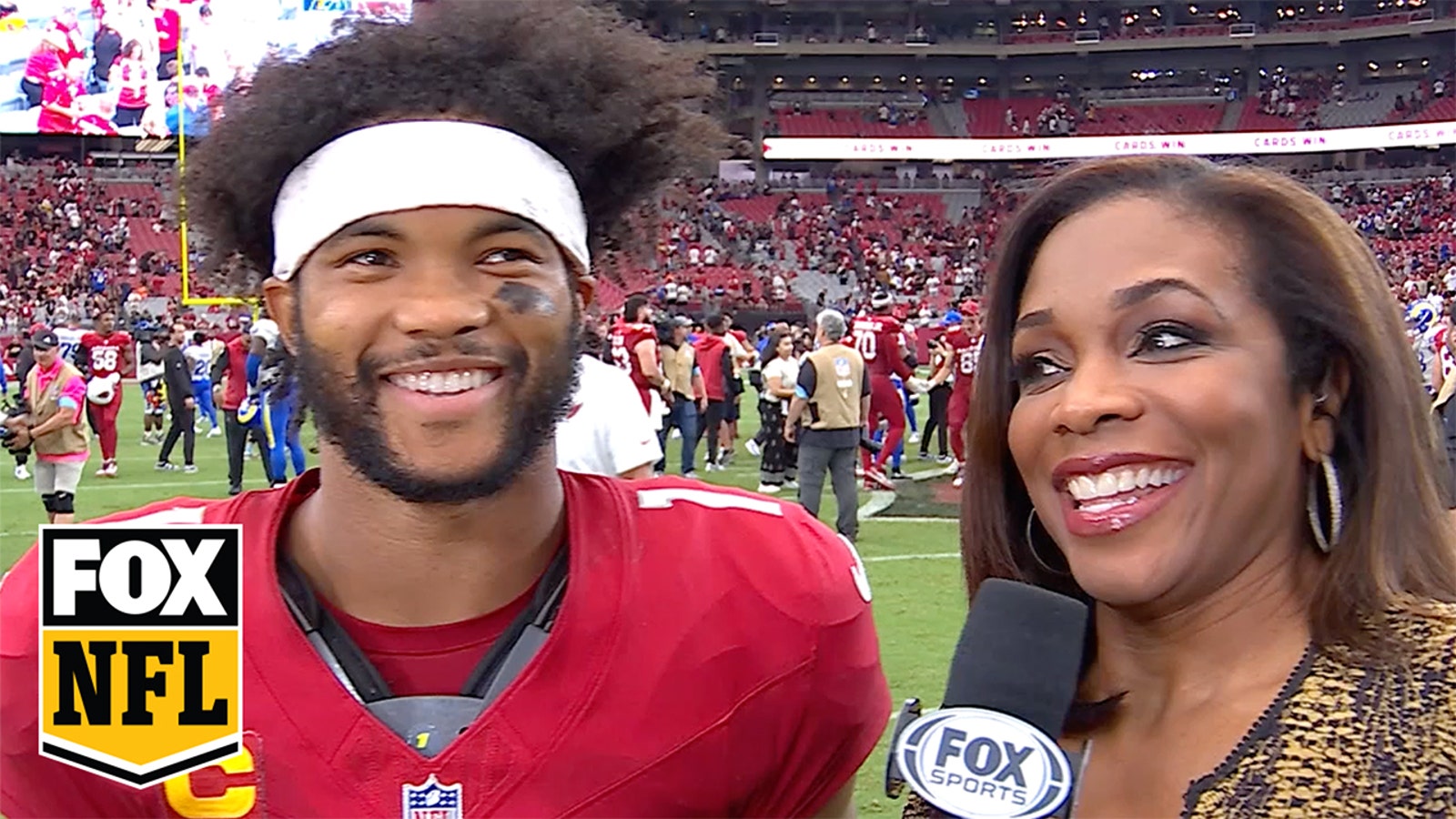 Kyler Murray on dominant performance vs. Rams: 'We made them pay' 