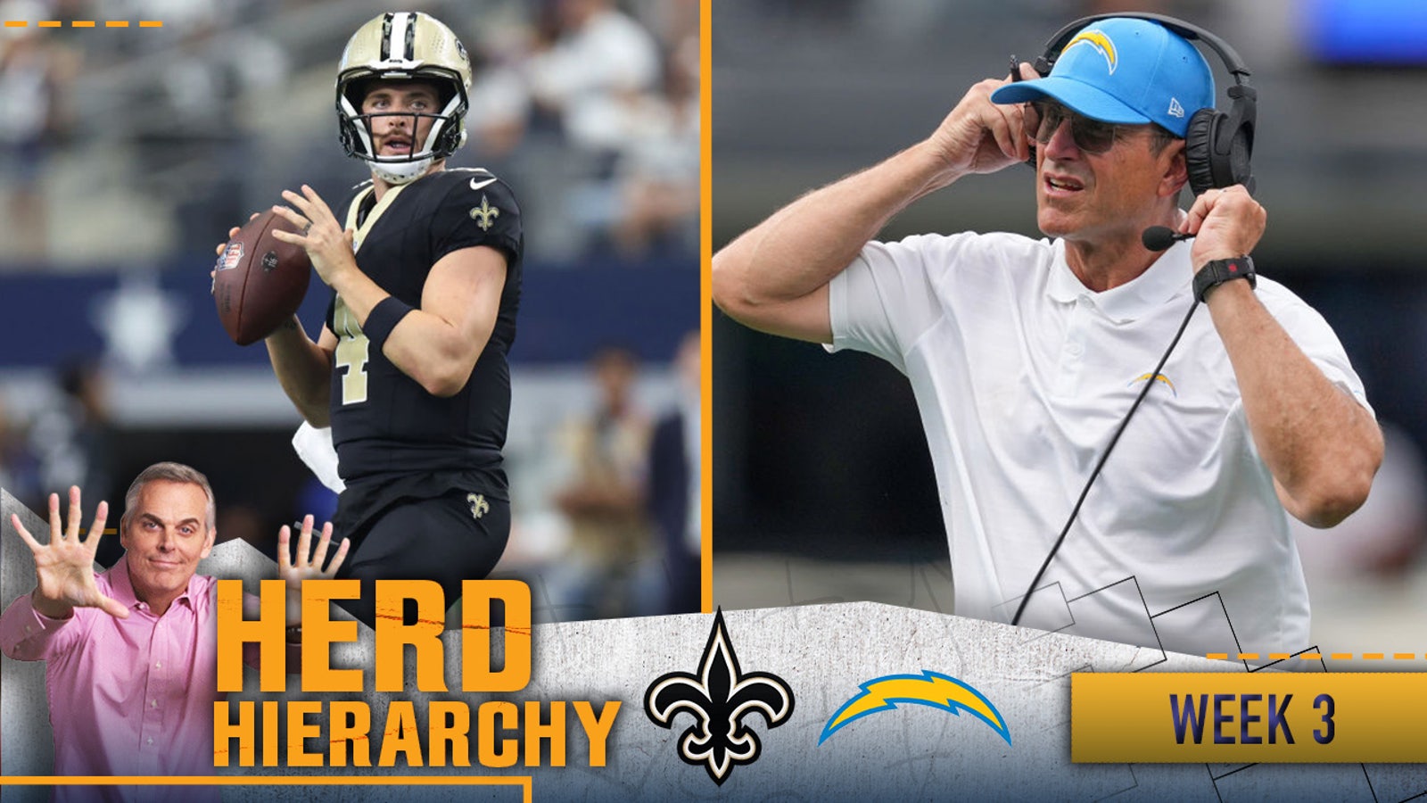 Herd Hierarchy: Chargers leap to Top 3, Saints join, 49ers drop in Week 3's Top 10