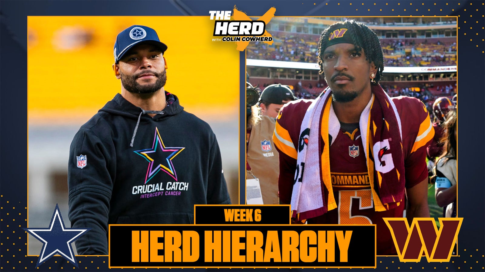 Herd Hierarchy: Cowboys return to Top 10, Commanders move to Top 5 in Week 6 