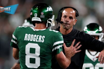 Aaron Rodgers on Robert Saleh's cadence comments: 'Hold them accountable' | First Things First