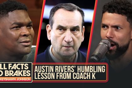 Austin River's biggest lesson learned under Coach K | All Facts No Brakes