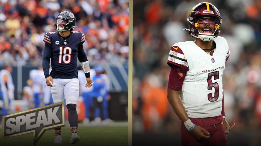 Bears regret choosing Caleb over Jayden? Michael Irvin weighs in | Speak