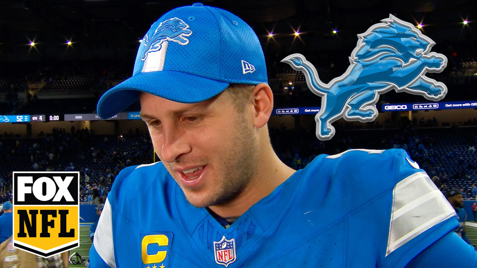 Jared Goff breaks down Lions' strong performance against Titans