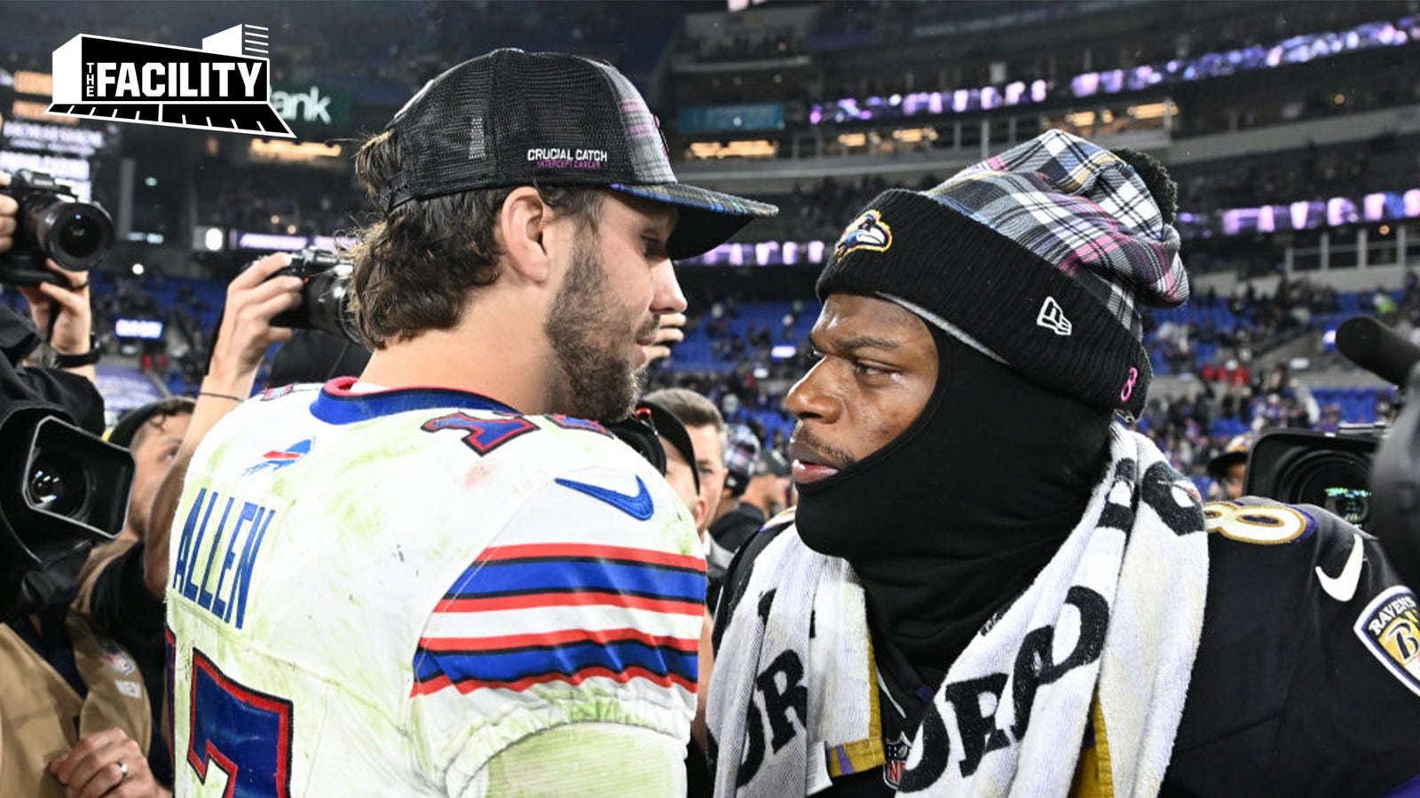 Can Josh Allen keep pace with Lamar Jackson in MVP race? 