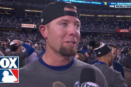 Blake Treinen on Dodgers' World Series comeback victory – 'What a moment for our team'