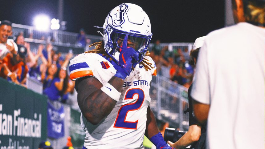 Boise State's Ashton Jeanty now tied for highest-rated player in 'College Football 25'