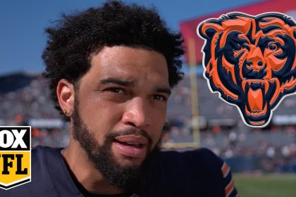 Caleb Williams credits the "keep growing" mindset for the Bears' win over the Panthers | NFL on FOX