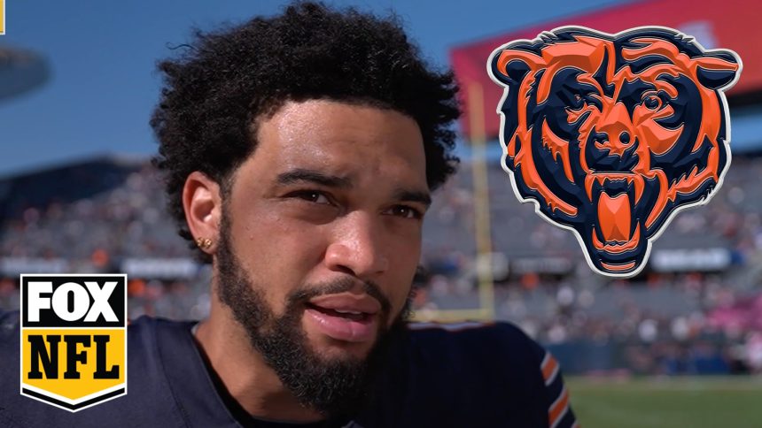 Caleb Williams credits the "keep growing" mindset for the Bears' win over the Panthers | NFL on FOX