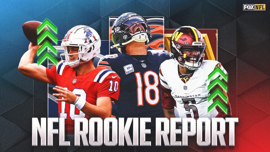 Caleb Williams, Jayden Daniels, Drake Maye lead historic week for rookie QBs