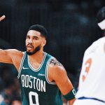 Celtics celebrate 18th by making NBA-record-tying 29 3-pointers, crushing Knicks 132-109