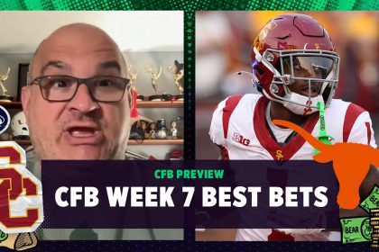 CFB Week 7 Best Bets: Texas vs. Oklahoma, Penn State vs. USC | Bear Bets