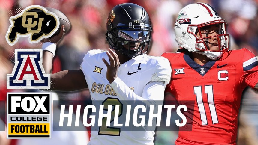 Colorado Buffaloes vs. Arizona Wildcats Highlights | FOX College Football