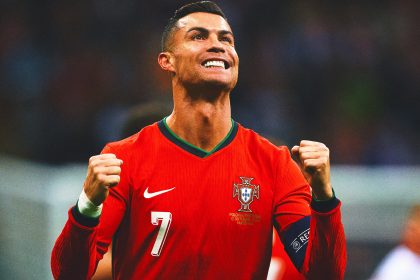 Cristiano Ronaldo scores again in Portugal's Nations League win, Spain beats Denmark