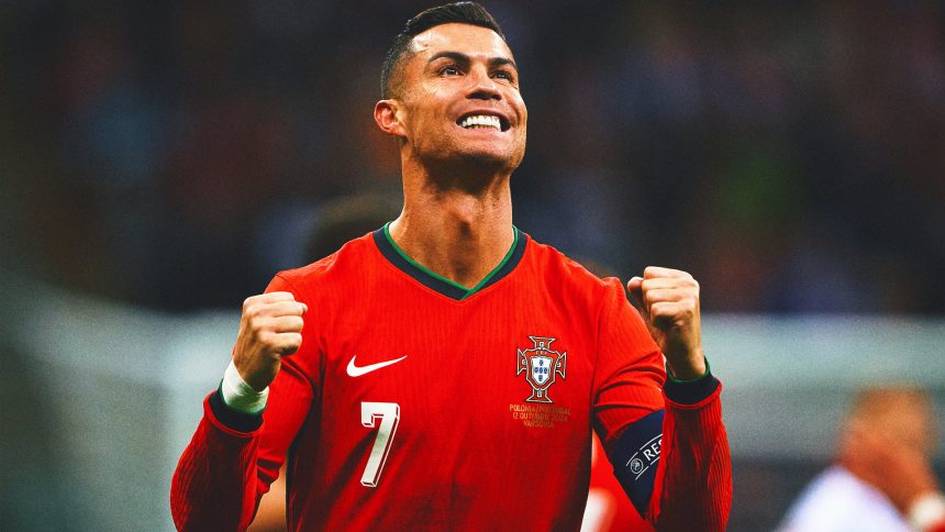 Cristiano Ronaldo scores again in Portugal's Nations League win, Spain beats Denmark