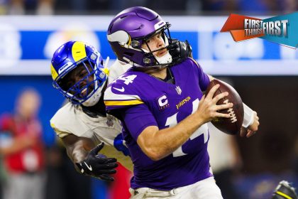 Did a missed facemask call cost the Vikings against the Rams? | First Things First