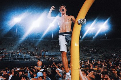 Down goes the goal posts! Vanderbilt fans celebrate win over Alabama in epic fashion