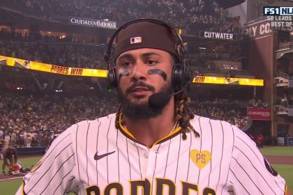 Fernando Tatis Jr. on atmosphere in Padres' win vs. Dodgers - 'It's a beautiful time to be here'