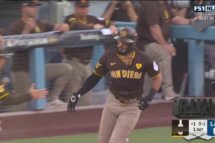 Fernando Tatis Jr. smashes a home run as the Padres jump out to an early lead vs. Dodgers