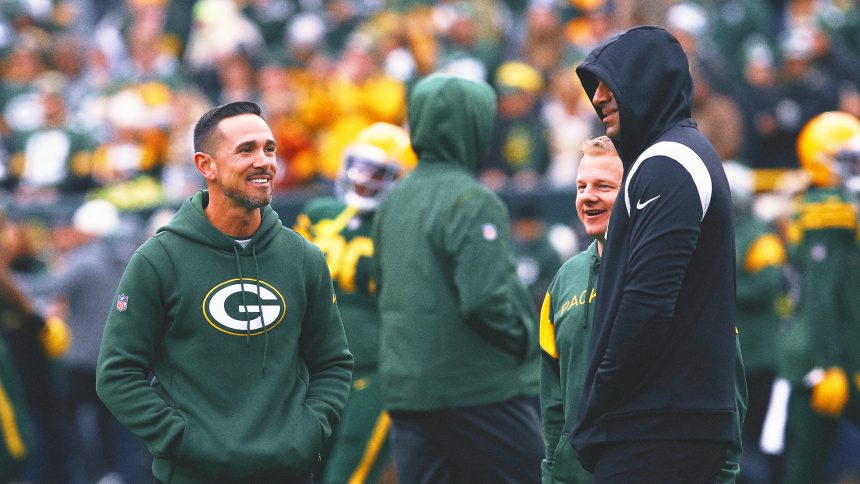 Former Jets coach Robert Saleh helping out Packers, close friend Matt LaFleur