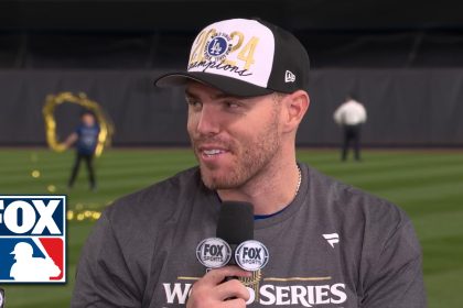 Freddie Freeman on Dodgers' grit, playing through injuries & emotions of World Series | MLB on FOX