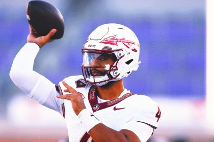 FSU QB DJ Uiagalelei will reportedly be out a 'few weeks' with broken finger