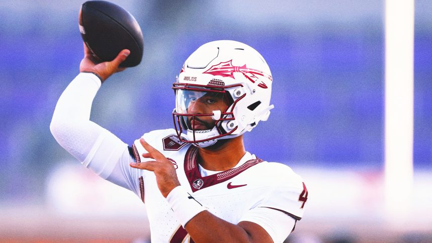 FSU QB DJ Uiagalelei will reportedly be out a 'few weeks' with broken finger