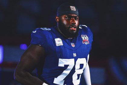 Giants left tackle Andrew Thomas out for the season after surgery on right foot