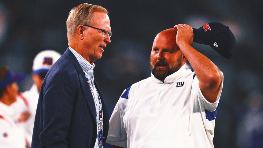 Giants owner assures coach Brian Daboll, GM Joe Schoen will return in 2025