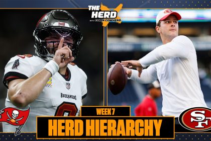 Herd Hierarchy: Bucs hop in, 49ers make their return in Colin's Top 10 of Week 7 | The Herd