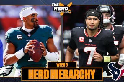 Herd Hierarchy: Eagles and Texans return, boot Vikings off Top 10 heading into Week 9 | The Herd