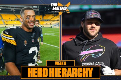 Herd Hierarchy: Russell Wilson's Steelers jump in, Bills sit at No. 7 in Week 8 | The Herd