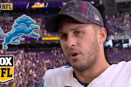 Jared Goff on Lions' tough win over Vikings: 'It was a little chess game going on' | NFL on FOX