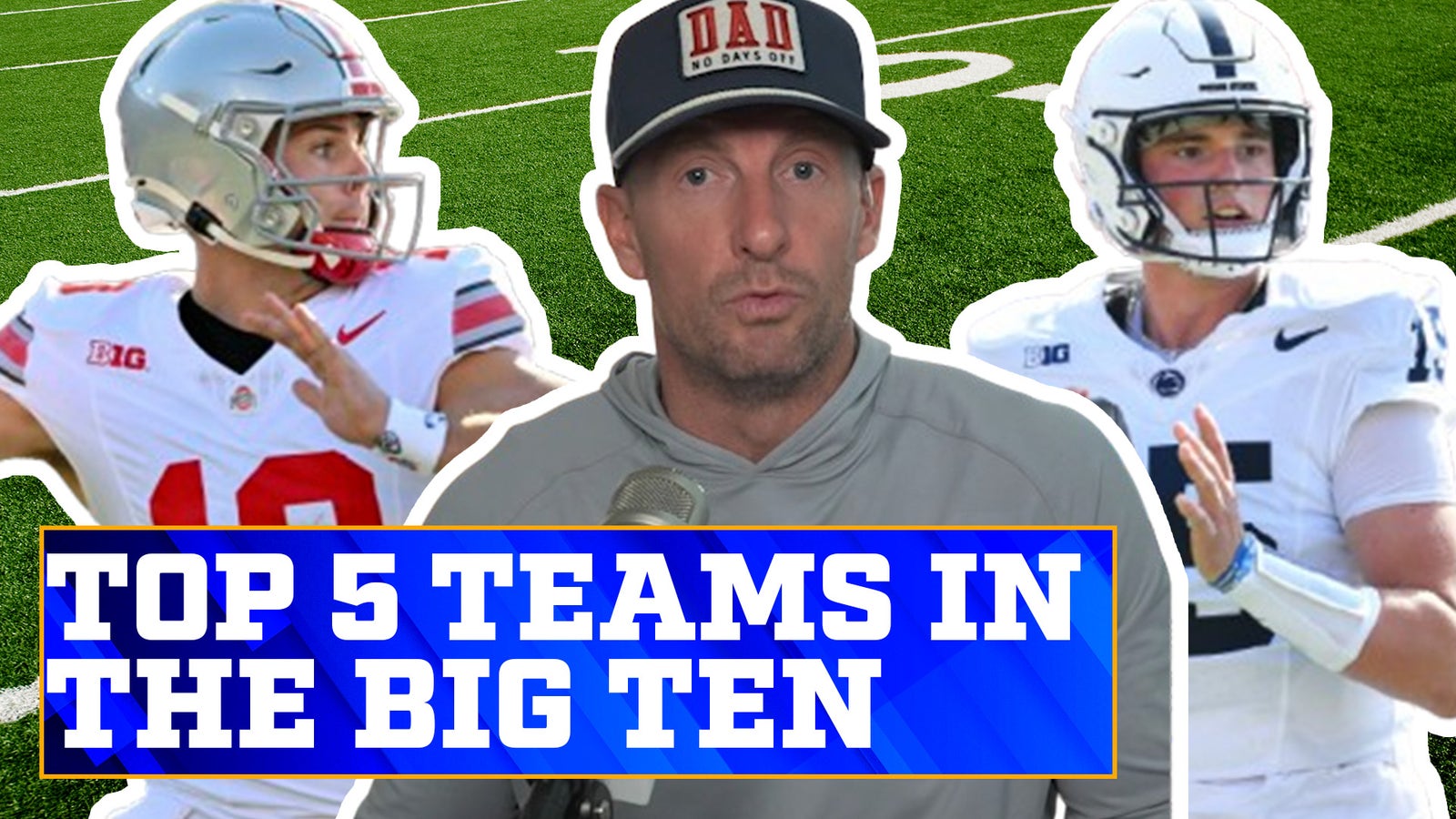 Oregon & Ohio State in Joel Klatt's top 5 teams in the Big Ten