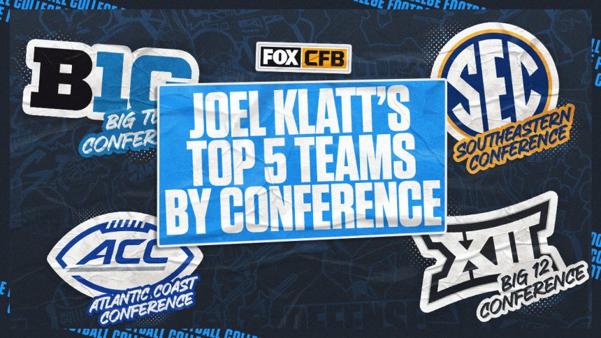 Joel Klatt's top 5 college football teams in each power conference