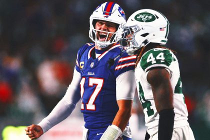 Josh Allen and Bills overcome Aaron Rodgers' Hail Mary to beat Jets 23-20