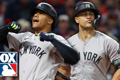 Juan Soto & Giancarlo Stanton both launch homers in Yankees win over Guardians in ALCS Game 4