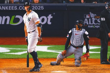 Juan Soto, Giancarlo Stanton HRs lift Yankees, 5-2, over Guardians in ALCS opener