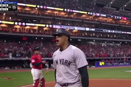 Juan Soto LAUNCHES a GO-AHEAD, three-run home run in the 10th inning to help Yankees defeat Guardians, 5-2