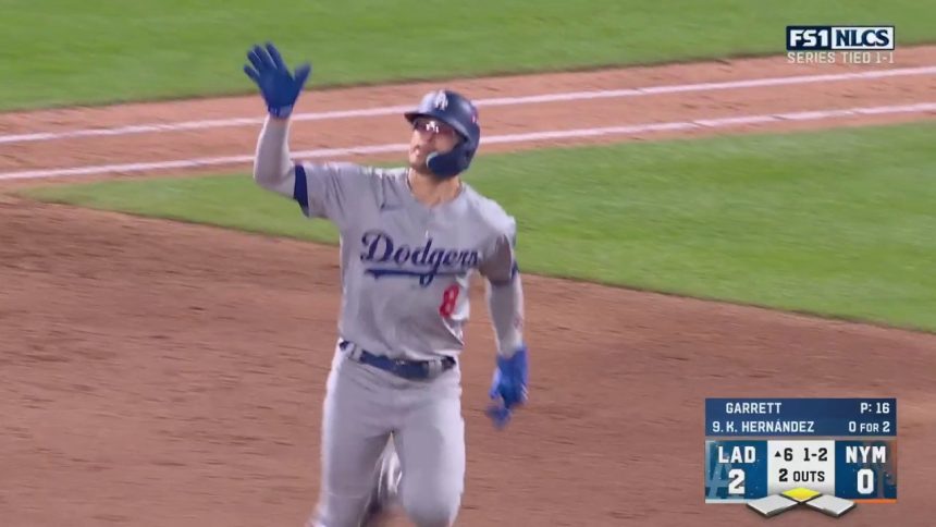 Kiké Hernández crushes a two-run homer to extend Dodgers' lead to 4-0 over Mets | MLB on FOX