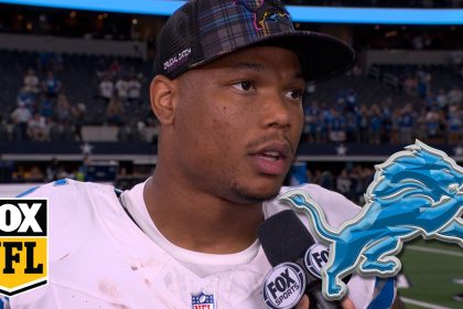 Lions RB David Montgomery on win vs. Cowboys & contract extension | NFL on FOX