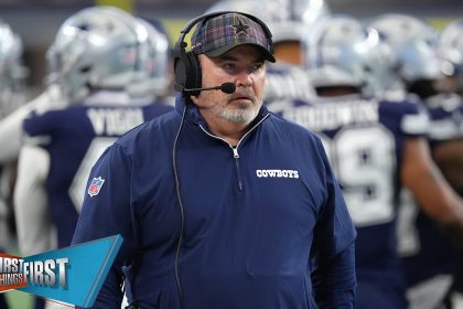 Mike McCarthy responds to 'soft' label for Cowboys following blowout loss to Lions | First Things First