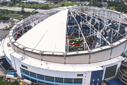 MLB wants Rays to stay in Tampa Bay area if hurricane-damaged Tropicana Field is unfit