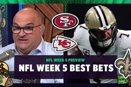 NFL Week 5 Best Bets: Saints vs Chiefs & Niners Team Total | Bear Bets