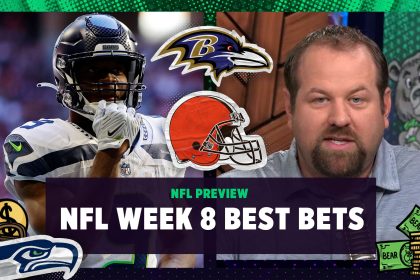 NFL Week 8 Best Bets: Seahawks OVER 20.5 points, Browns will COVER against Ravens