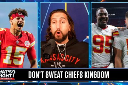 Nick isn't worried about his Chiefs with Mahomes, defense in the 'best' sports city | What's Wright?