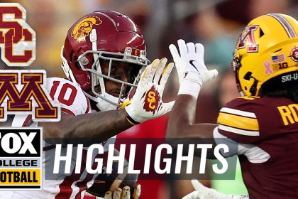 No. 11 USC Trojans vs. Minnesota Golden Gophers Highlights | FOX College Football