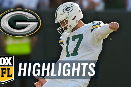 Packers' Brandon McManus rips a field goal as time expires to secure the 30-27 win against the Jaguars | NFL Highlights