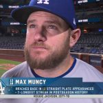 'Playing our game right now' – Max Muncy, Tommy Edman speak on Dodgers performance in postseason | MLB on FOX