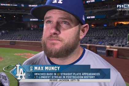 'Playing our game right now' – Max Muncy, Tommy Edman speak on Dodgers performance in postseason | MLB on FOX