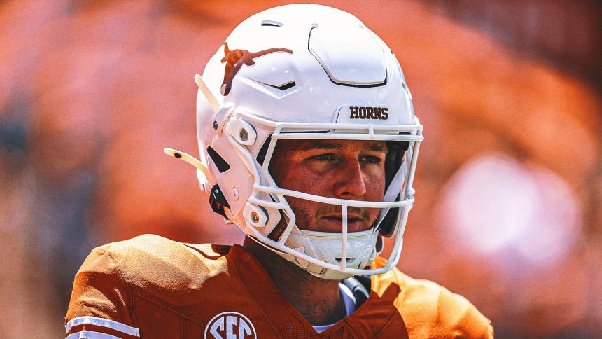 Quinn Ewers on track to return from injury as QB1 for Texas vs. Oklahoma